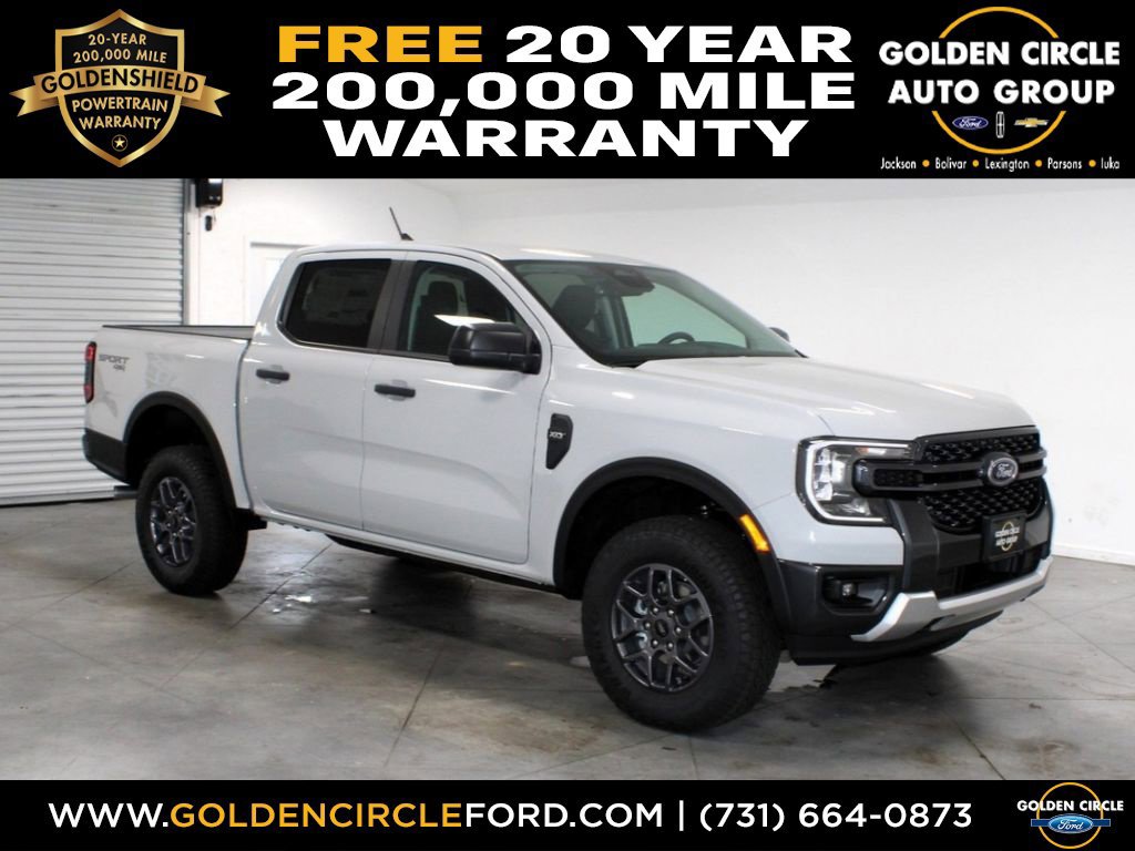 New 2026 Ford Ranger XLT w/ Trailer Tow Package AWD/4WD 360° Tour