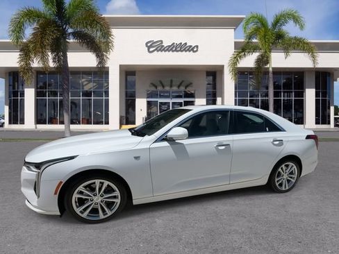 Certified 2022 Cadillac CT4 Luxury w/ Sun And Sound Package RWD image 7