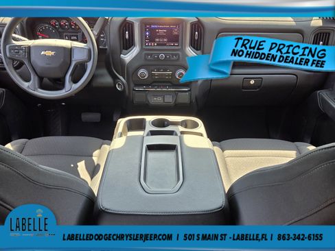 Used 2024 Chevrolet Silverado 1500 Custom w/ Turbomax Blackout Package AWD/4WD image 12