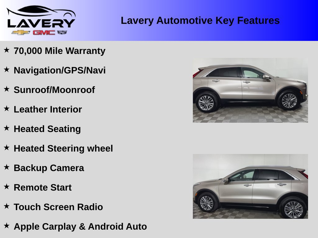 Used 2024 Cadillac XT4 Premium Luxury w/ Active Safety Package AWD/4WD image 2
