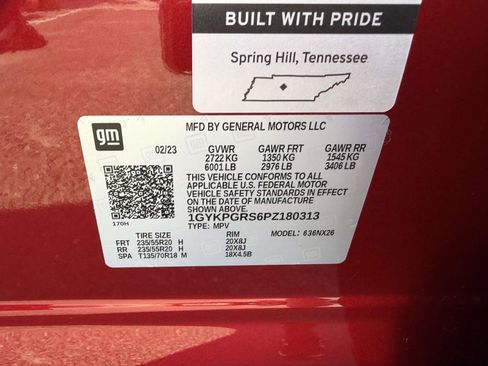 Certified 2023 Cadillac XT6 Sport w/ Technology Package AWD/4WD image 21