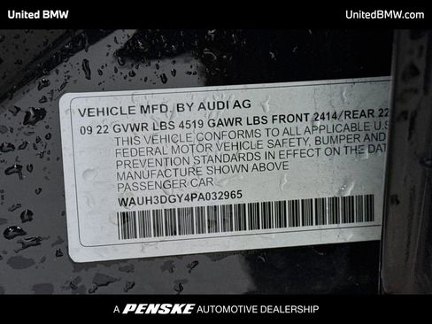 Used 2023 Audi S3 Premium Plus w/ Premium Plus Package image 15