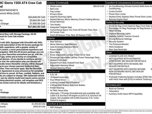 Used 2021 GMC Sierra 1500 AT4 AWD/4WD image 14