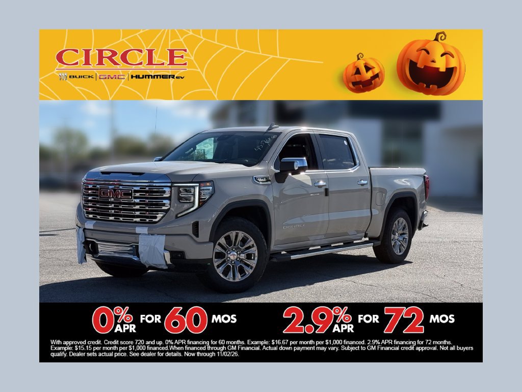 New 2026 GMC Sierra 1500 Denali w/ Technology Package AWD/4WD 360° Tour