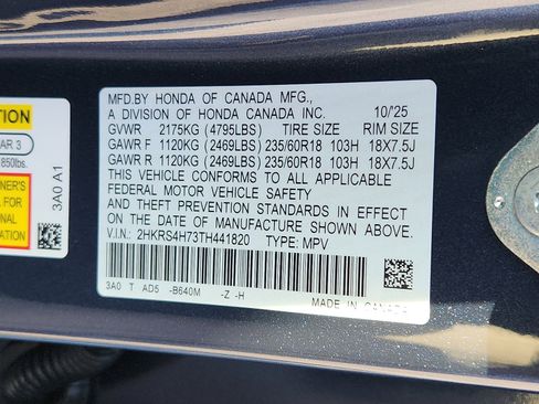 New 2026 Honda CR-V EX-L image 17