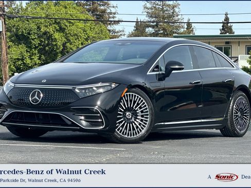 Used 2023 Mercedes-Benz EQS 580 4MATIC Sedan image 1