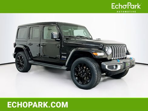 Used 2023 Jeep Wrangler Sahara w/ Cold Weather Group image 1