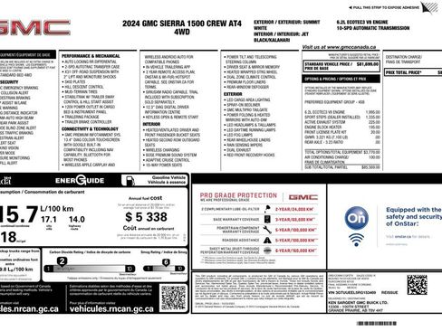 Used 2024 GMC Sierra 1500 AT4 AWD/4WD image 2