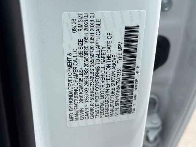 New 2026 Honda Pilot Elite image 31