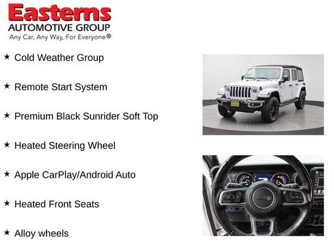 Used 2022 Jeep Wrangler Unlimited Sahara w/ Cold Weather Group AWD/4WD image 11