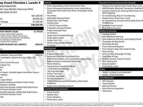 Certified 2025 Jeep Grand Cherokee L Laredo w/ Luxury Tech Group I AWD/4WD image 4