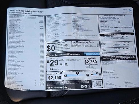 New 2026 BMW 330i xDrive Sedan w/ Convenience Package image 17