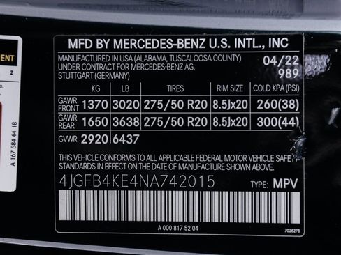 Certified 2022 Mercedes-Benz GLE 350 GLE 350 image 38