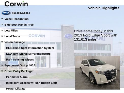 Used 2013 Ford Edge Sport w/ Driver Entry Pkg image 6