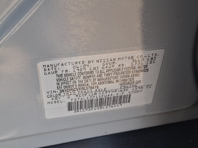 Certified 2024 Nissan Kicks SV FWD image 30