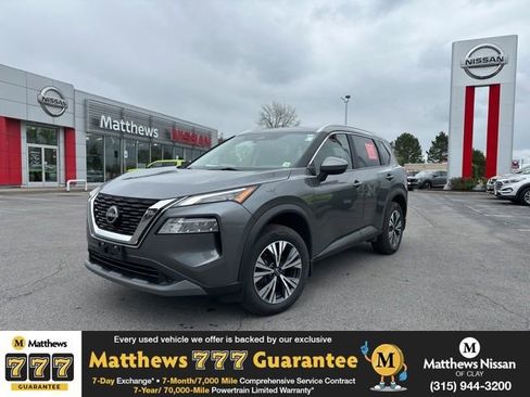 Certified 2023 Nissan Rogue SV w/ SV Premium B Package AWD/4WD image 1