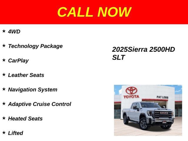 Used 2025 GMC Sierra 2500 SLT w/ SLT Convenience Package AWD/4WD image 37