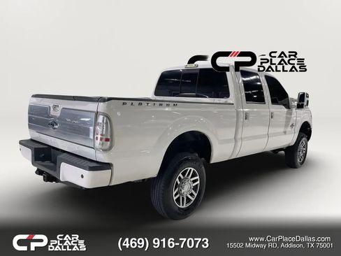 Used 2016 Ford F350 Platinum w/ Platinum Package AWD/4WD image 8
