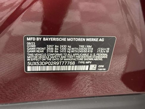 Used 2024 BMW X3 xDrive30i w/ Convenience Package AWD/4WD image 16