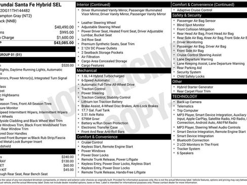 New 2026 Hyundai Santa Fe SEL AWD/4WD image 5