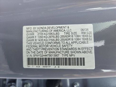 New 2026 Honda Pilot EX-L image 18