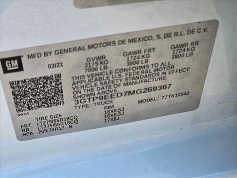 Used 2021 GMC Sierra 1500 AT4 w/ AT4 Value Package AWD/4WD image 24
