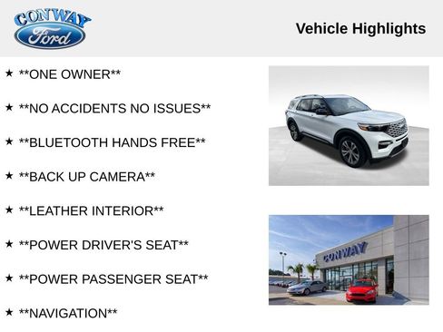 Used 2020 Ford Explorer Platinum w/ Premium Technology Package image 4