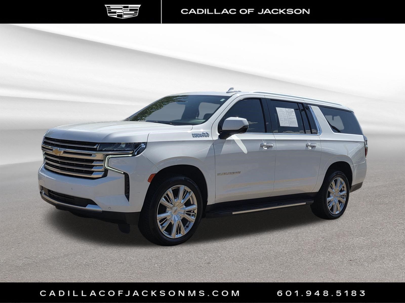 Used 2021 Chevrolet Suburban High Country RWD image 1