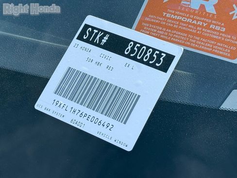 Certified 2023 Honda Civic EX-L image 32