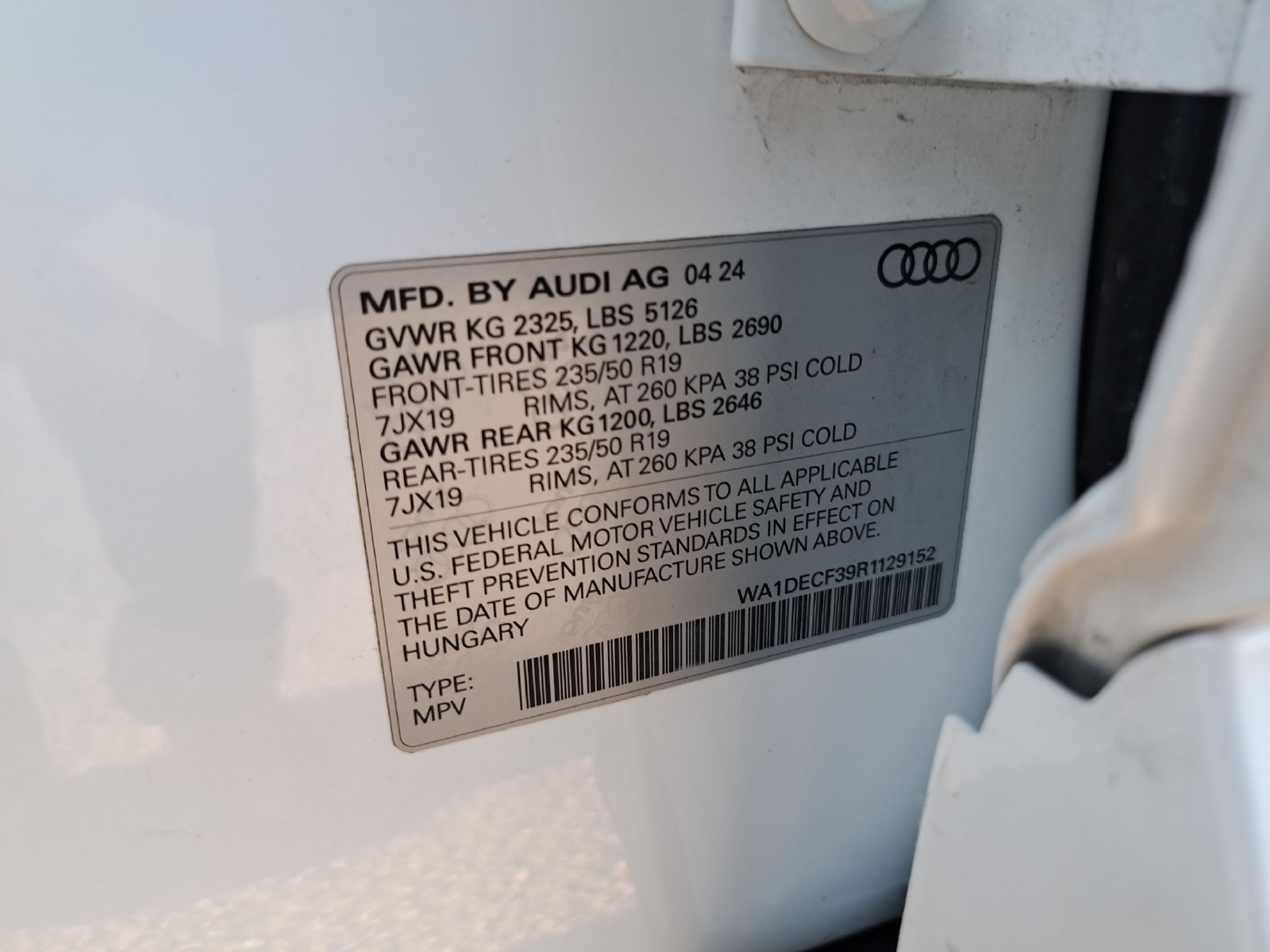 Used 2024 Audi Q3 2.0T Premium w/ Convenience Package AWD/4WD image 15