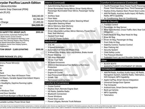 Used 2020 Chrysler Pacifica Touring-L image 9