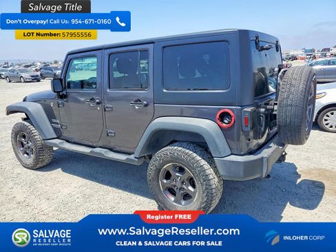 Used 2017 Jeep Wrangler Unlimited Sport w/ Quick Order Package 24S AWD/4WD image 3