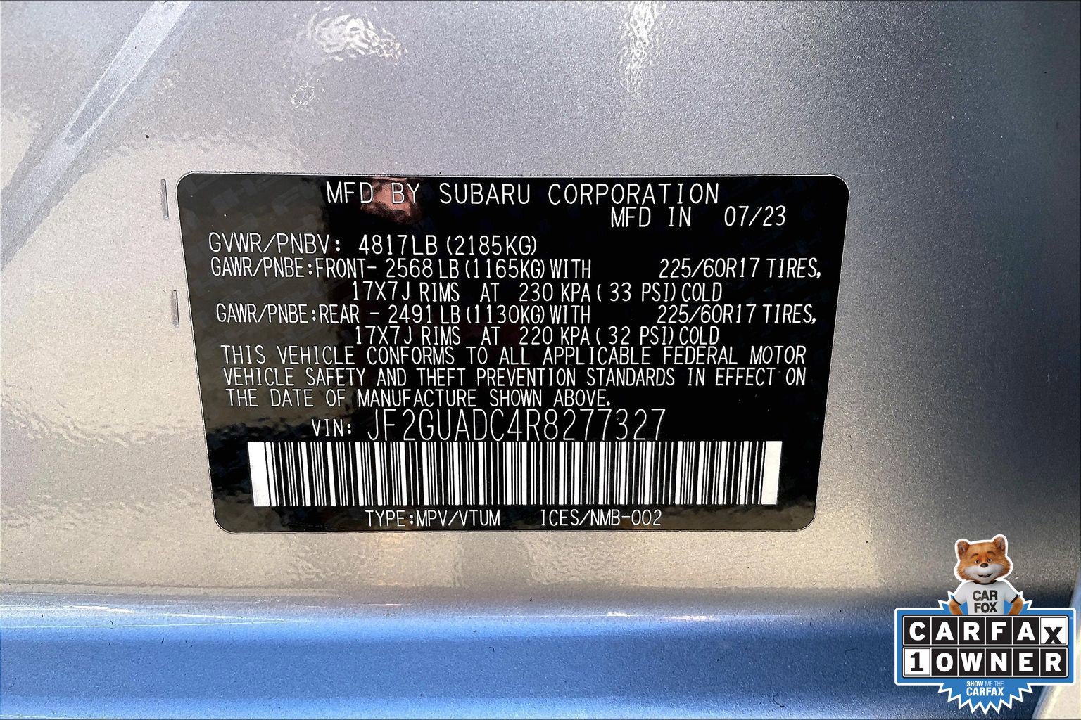 Certified 2024 Subaru Crosstrek 2.0i Premium AWD/4WD image 32