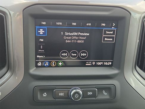 Used 2023 Chevrolet Silverado 1500 Custom w/ LPO, Dark Essentials Package RWD image 13