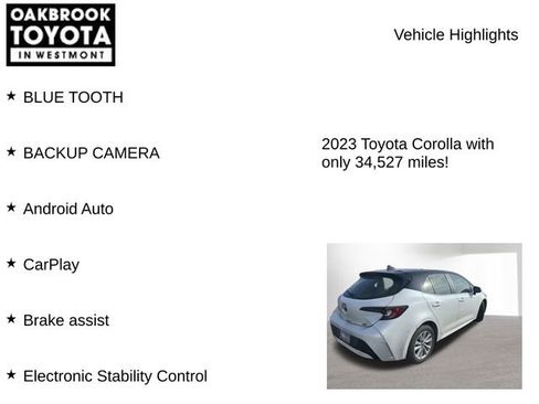 Certified 2023 Toyota Corolla SE image 8