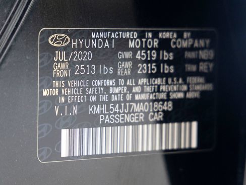 Used 2021 Hyundai Sonata Limited w/ Cargo Package FWD image 15
