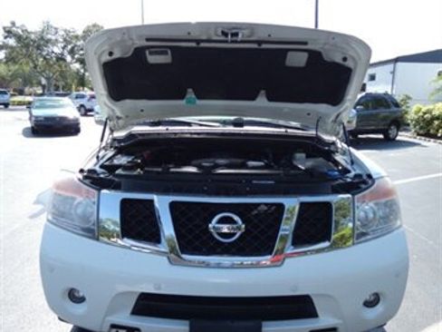 Used 2015 Nissan Armada Platinum w/ 2nd Row Captain Seat Package AWD/4WD image 6