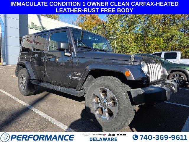 Used 2016 Jeep Wrangler Unlimited Sahara w/ Connectivity Group AWD/4WD image 1