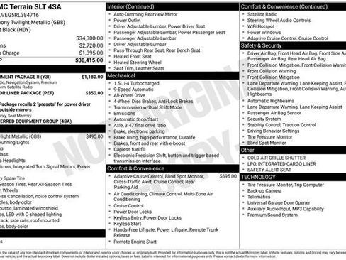 Used 2024 GMC Terrain SLT w/ Infotainment Package II image 7