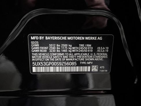 Used 2025 BMW X3 xDrive30i w/ Premium Package image 34