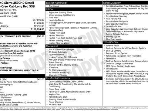 New 2026 GMC Sierra 3500 Denali Ultimate AWD/4WD image 3