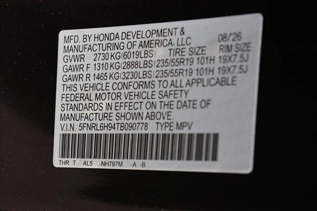 New 2026 Honda Odyssey Elite image 27