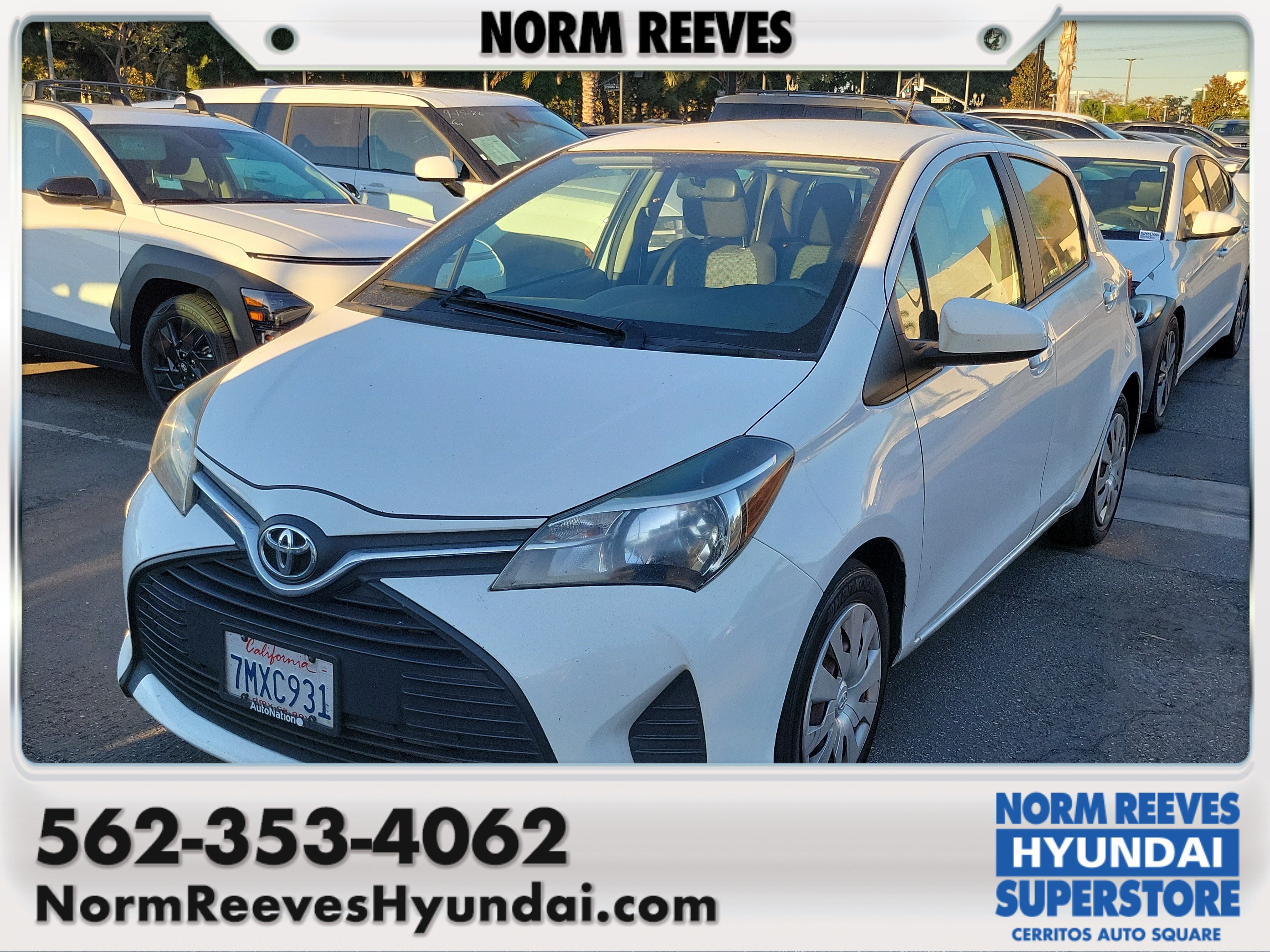 Used 2015 Toyota Yaris L FWD image 1