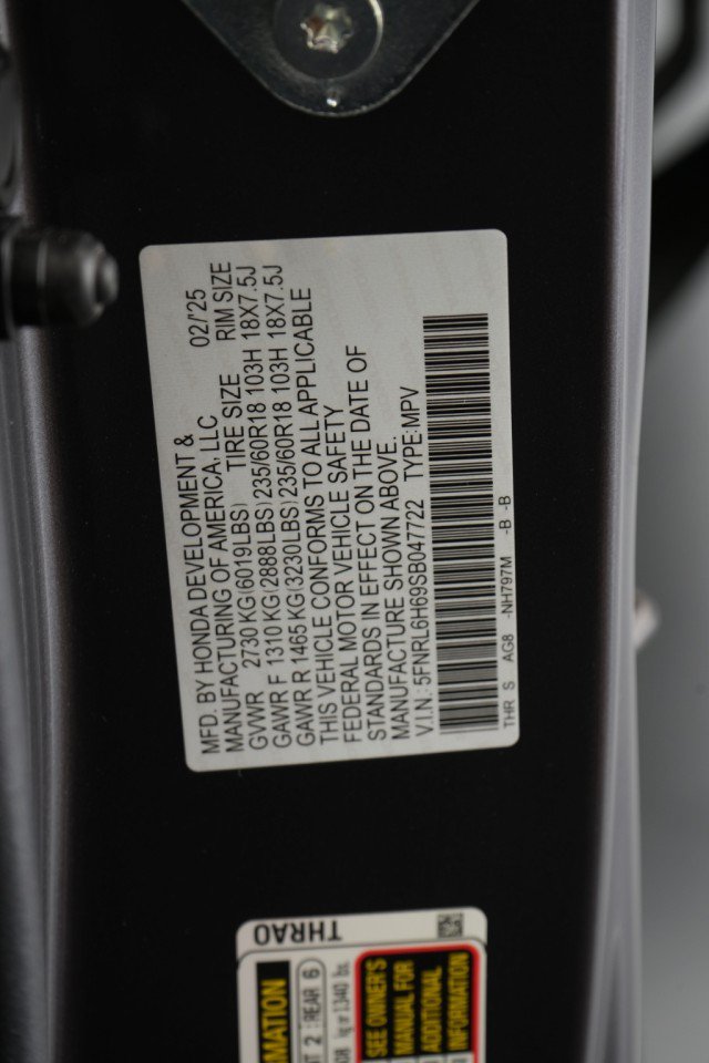 Used 2025 Honda Odyssey EX-L image 17