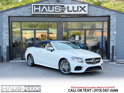 Used 2018 Mercedes-Benz E 400 4MATIC Cabriolet w/ Premium 2 Package (Q02)