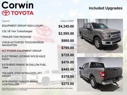 Used 2019 Ford F150 XLT w/ Equipment Group 302A Luxury image 4