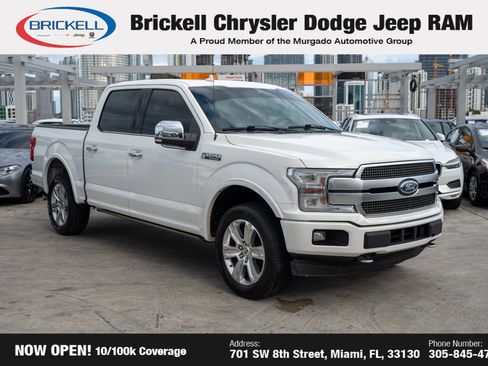 Used 2020 Ford F150 Platinum w/ Equipment Group 701A Luxury image 3