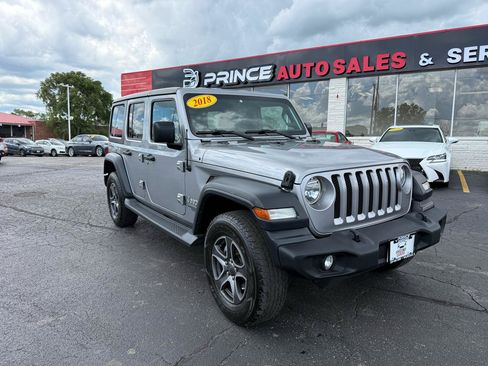 Used 2018 Jeep Wrangler Unlimited Sport S AWD/4WD image 1