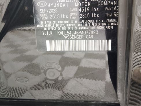 Used 2023 Hyundai Sonata Limited w/ Cargo Package image 21