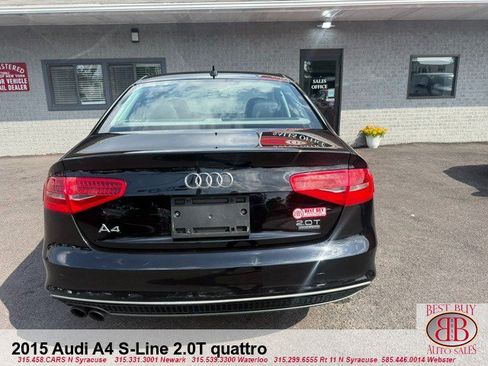 Used 2015 Audi A4 2.0T Premium w/ Audi MMI Navigation AWD/4WD image 4